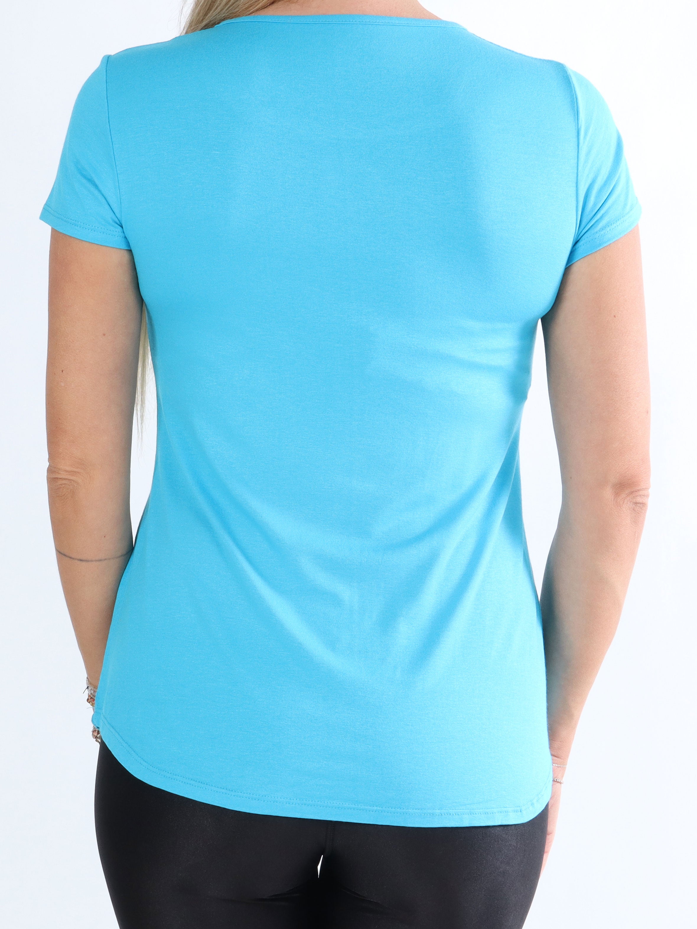 Otine Short - Enkel blus med korta ärmar (bestseller)